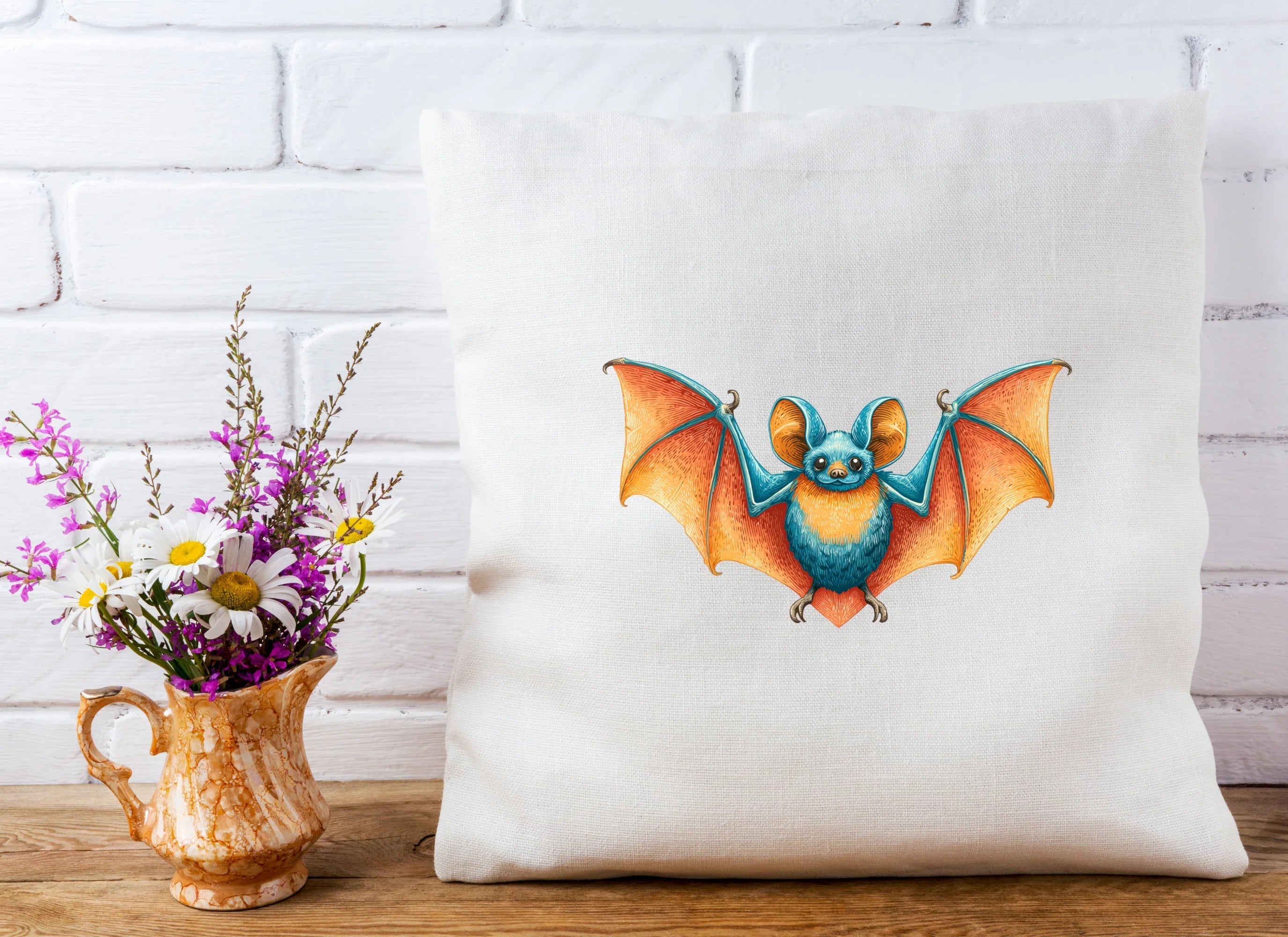 Cute Spooky Bat Clipart Bundle - CraftNest - Digital Crafting and Art