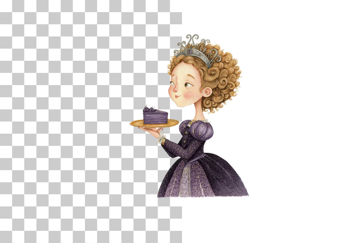 Birthday Princess Clipart Bundle - CraftNest - Digital Crafting and Art