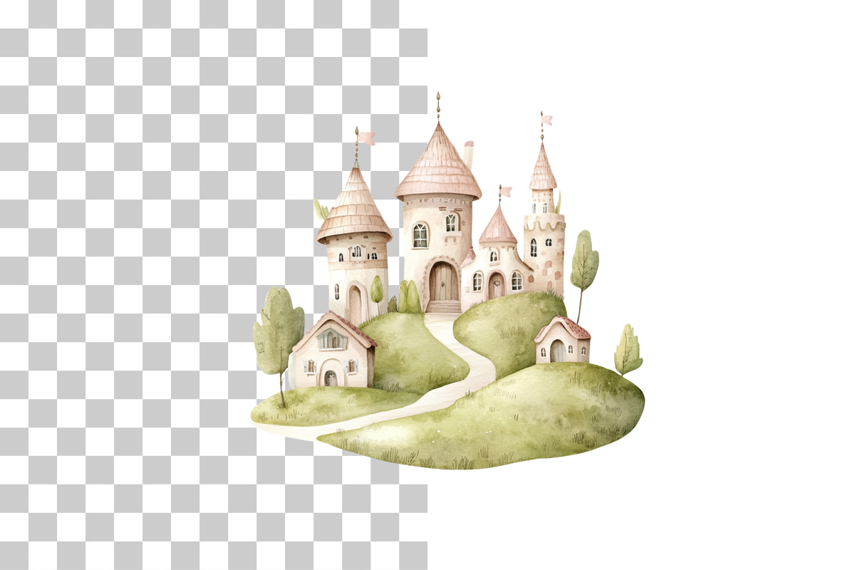 Fantasy Storybook World Clipart Bundle