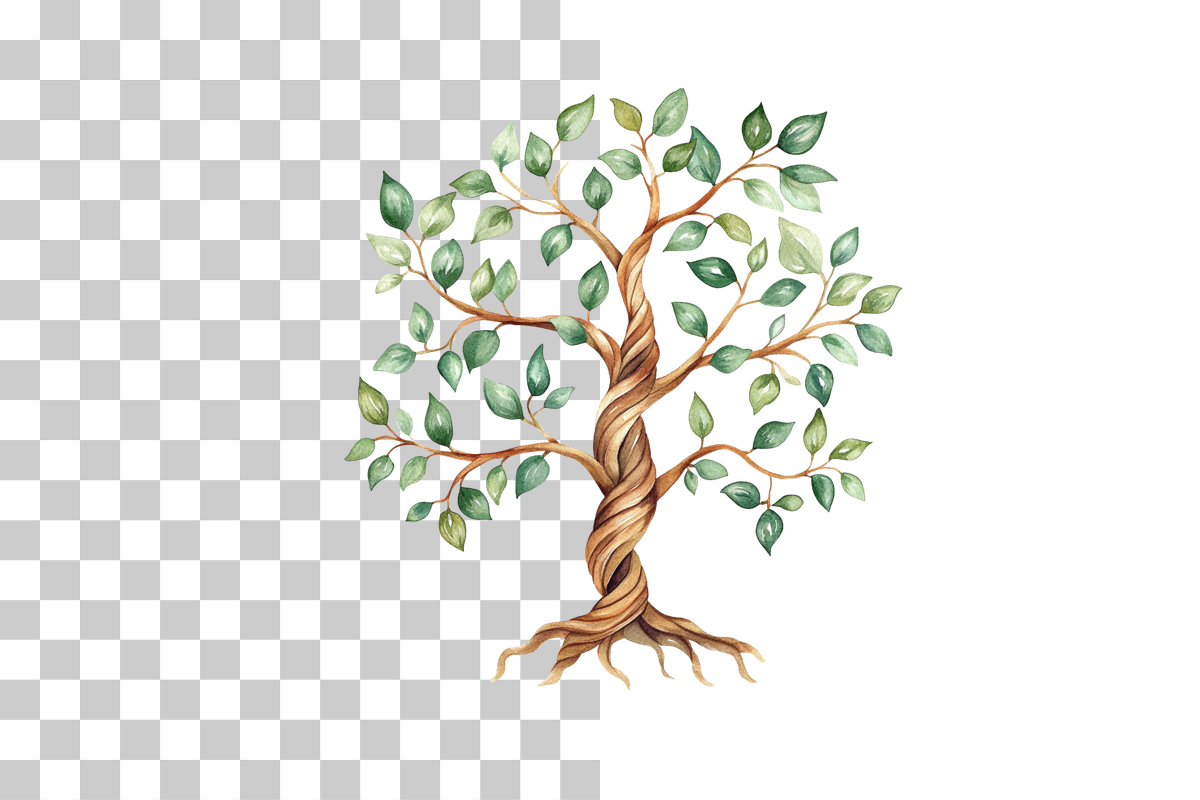 Tree of Life Pattern Clipart Bundle