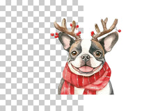 Reindeer Dog Clipart Bundle - CraftNest - Digital Crafting and Art