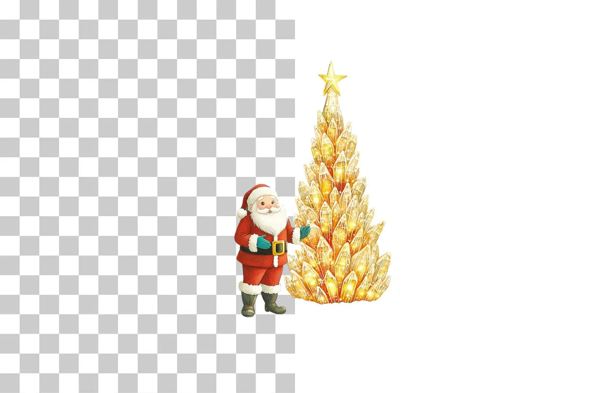 Santa's Magical Garden Clipart Bundle - CraftNest - Digital Crafting and Art