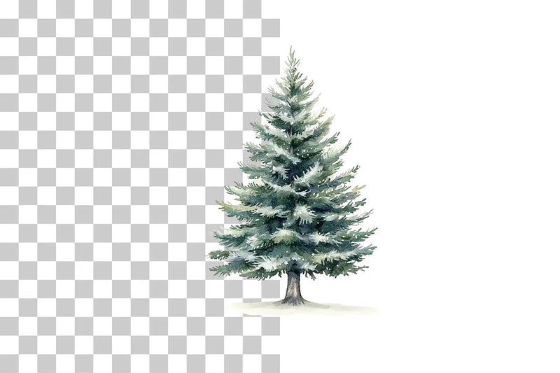 Scandinavian Folk Christmas Tree Clipart Bundle - CraftNest - Digital Crafting and Art