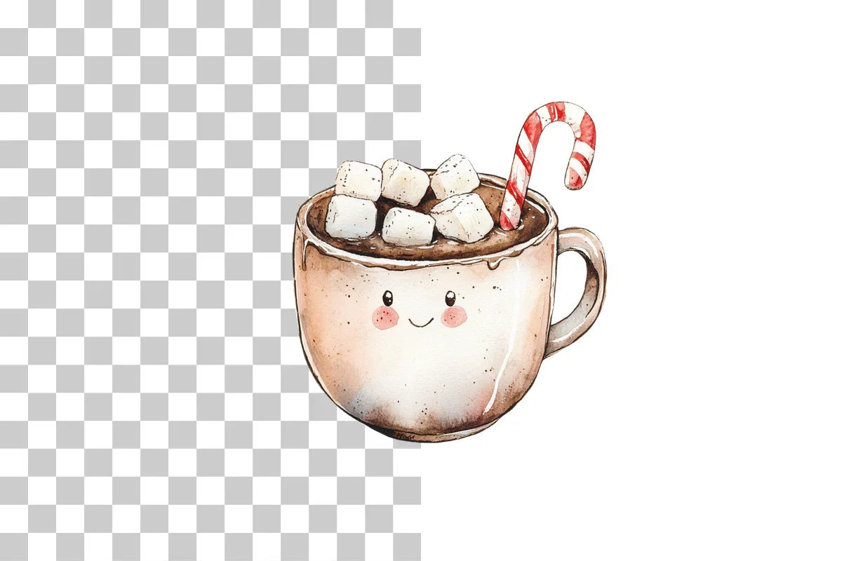 Kawaii Tea Cup Clipart Bundle - CraftNest - Digital Crafting and Art