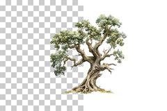 Old Oak Tree Nature Clipart Bundle - CraftNest - Digital Crafting and Art