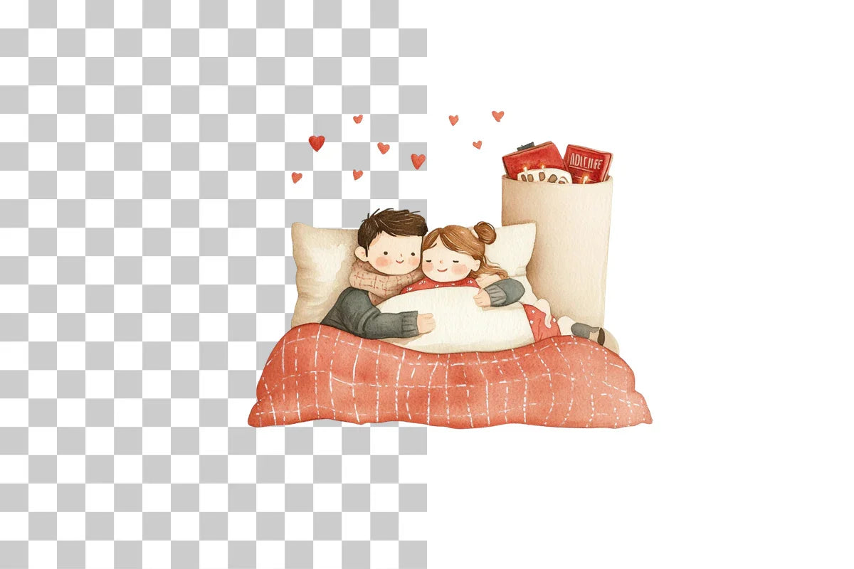 Romantic Movie Date Night Clipart Bundle - CraftNest - Digital Crafting and Art