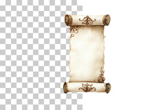 Ornate Vintage Paper Scroll Clipart Bundle - CraftNest - Digital Crafting and Art
