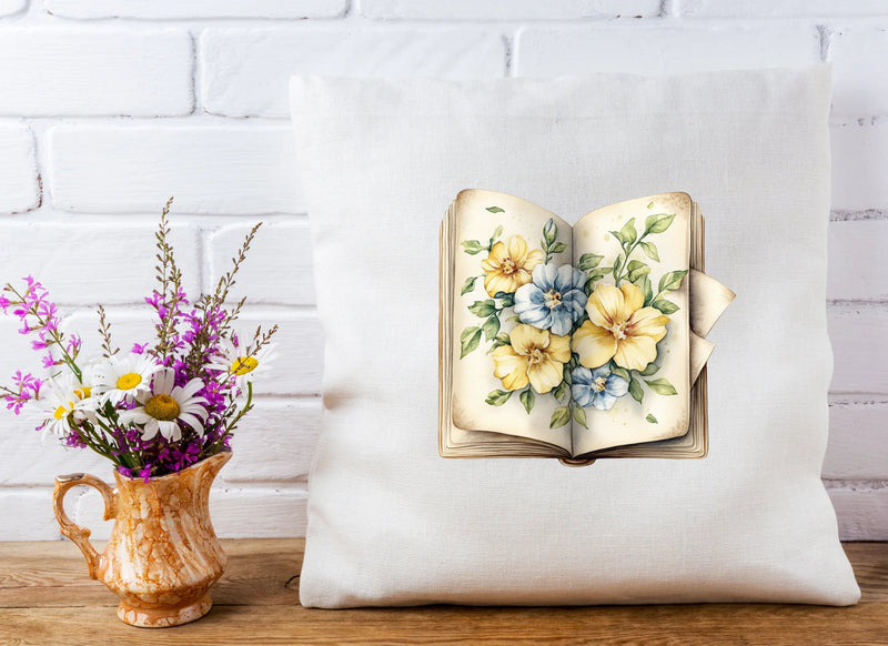 Floral Open Book Clipart Bundle - CraftNest - Digital Crafting and Art