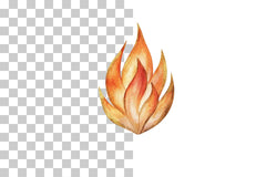 Fire Flame Illustration Clipart Bundle - CraftNest - Digital Crafting and Art