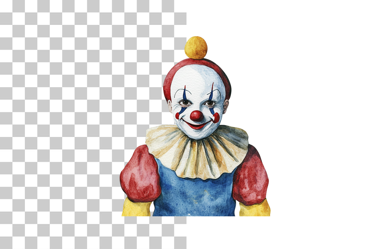 Circus Clown Performer Clipart Bundle