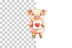 Animal Valentine's Clipart Bundle - CraftNest - Digital Crafting and Art