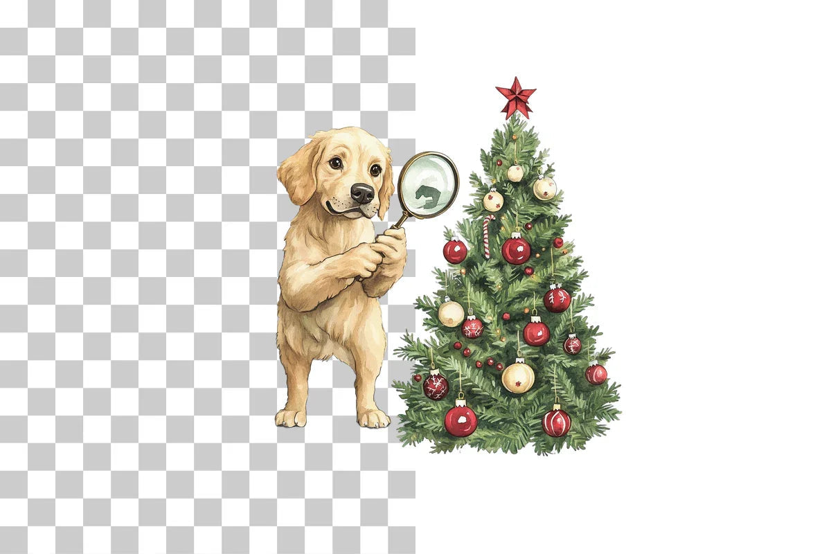 Cute Christmas Dogs Holiday Clipart Bundle - CraftNest - Digital Crafting and Art