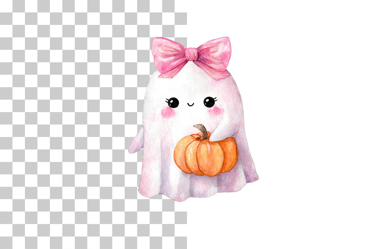 Cute Boo Clipart Bundle - CraftNest - Digital Crafting and Art