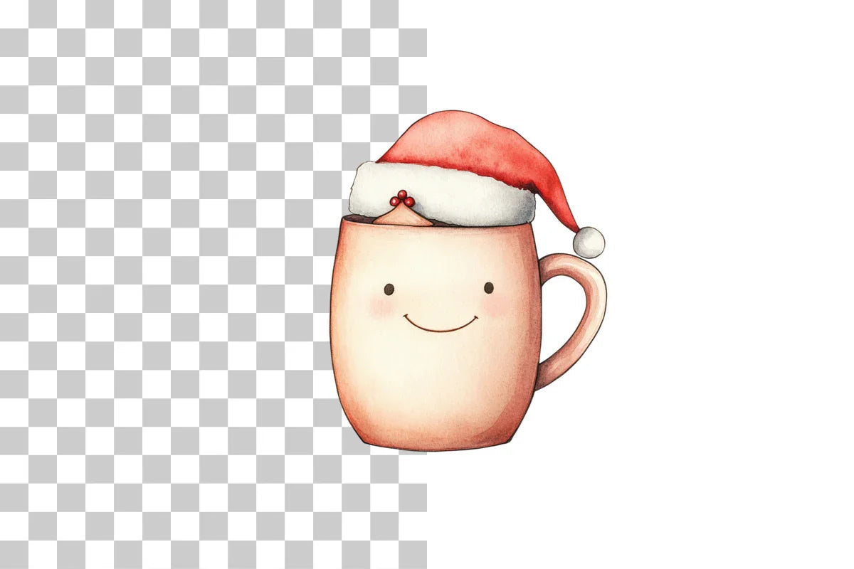 Christmas Hot Cocoa Mugs Set Bundle - CraftNest - Digital Crafting and Art
