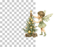 Whimsical Christmas Angels Clipart Bundle - CraftNest - Digital Crafting and Art