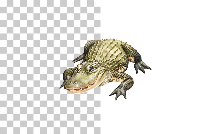 Alligator Wildlife Illustration Clipart Bundle - CraftNest - Digital Crafting and Art