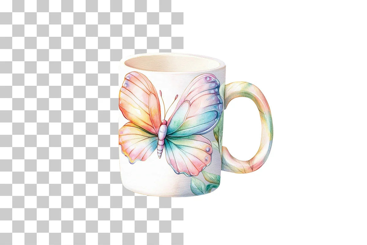 Butterfly Wrap Designs Mug Bundle - CraftNest - Digital Crafting and Art