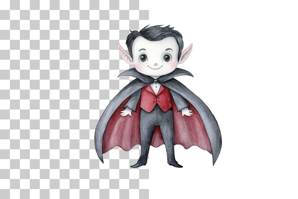 Vampire Dracula Character Clipart Bundle - CraftNest - Digital Crafting and Art