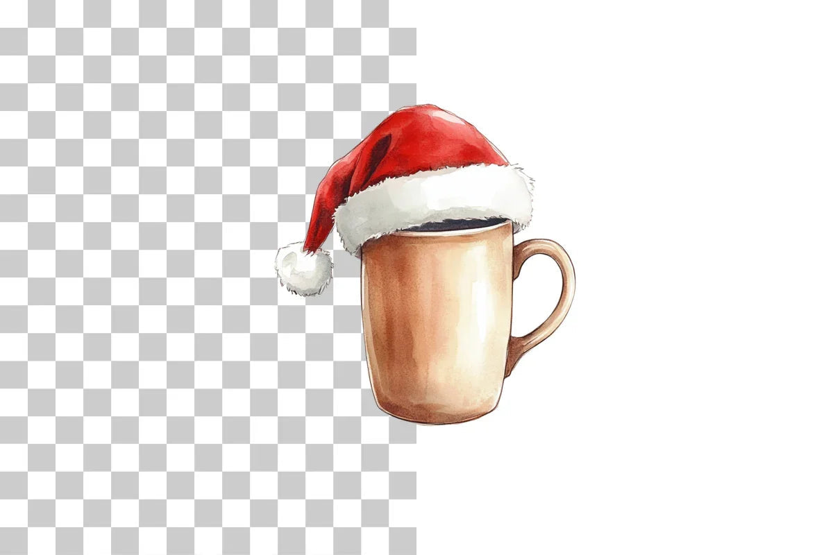 Holiday Tea Cup Clipart Bundle - CraftNest - Digital Crafting and Art
