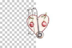 Stethoscope Heart Clipart Bundle - CraftNest - Digital Crafting and Art