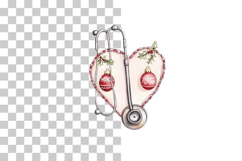 Stethoscope Heart Clipart Bundle - CraftNest - Digital Crafting and Art