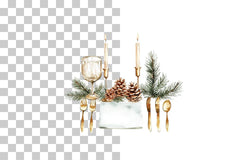 Holiday Dinner Table Clipart Bundle - CraftNest - Digital Crafting and Art