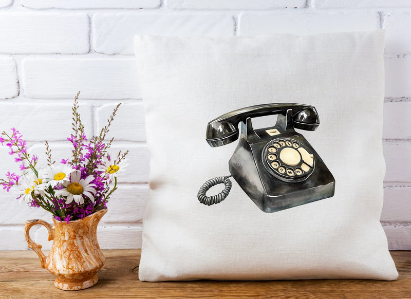 Vintage Rotary Telephone Clipart Bundle - CraftNest - Digital Crafting and Art