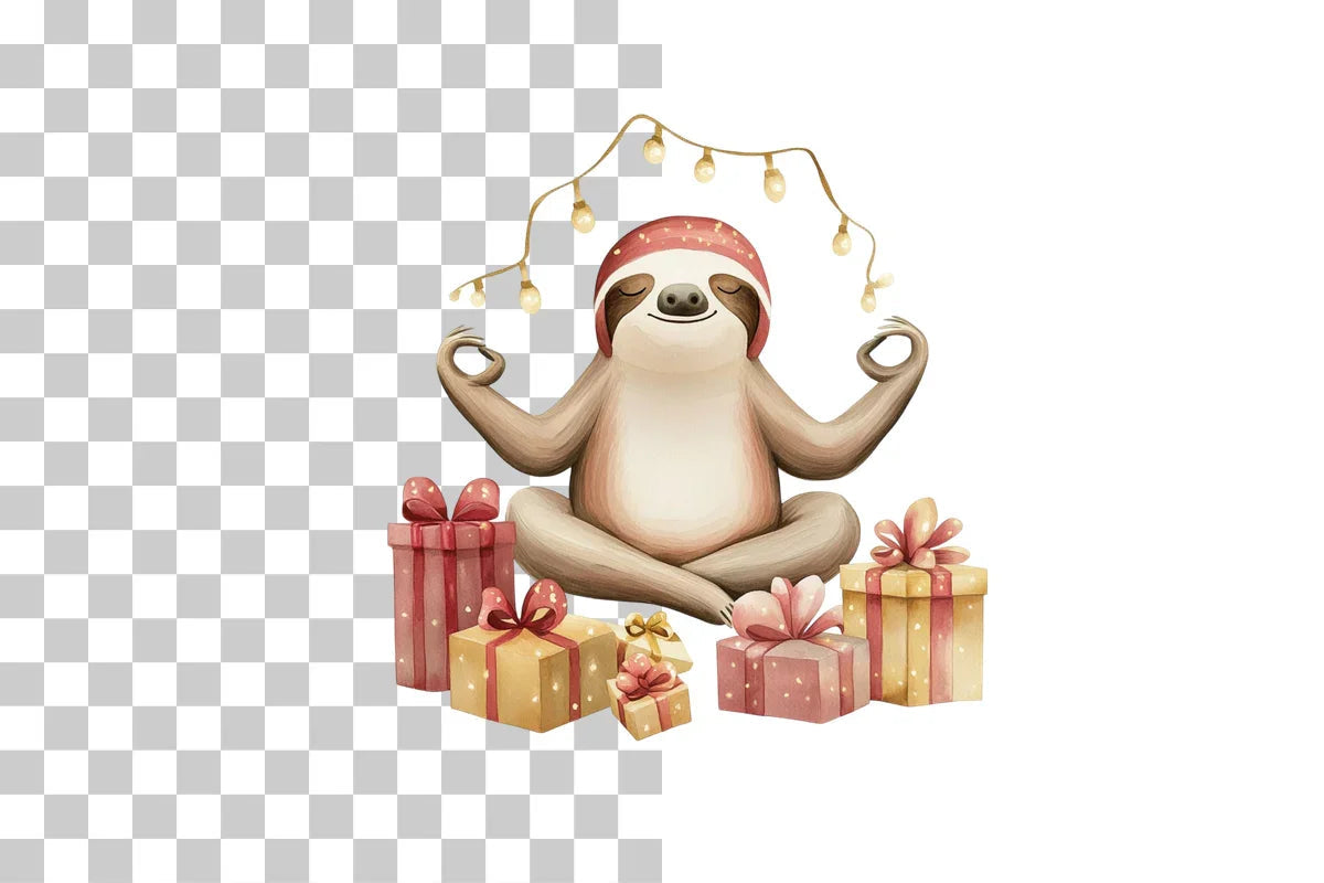 Sloth Workout Clipart Bundle - CraftNest - Digital Crafting and Art