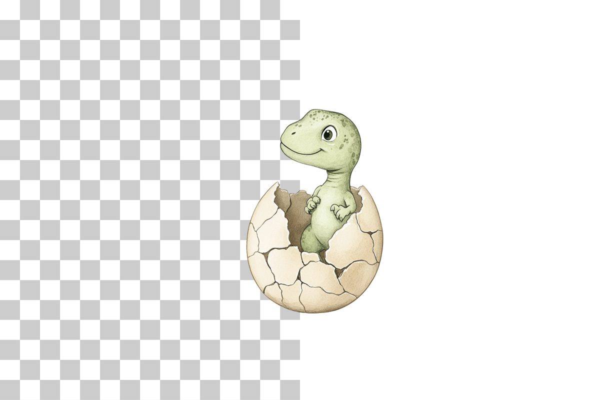 Baby Dinosaur Hatching Egg Clipart Bundle