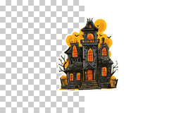 Vintage Halloween Stickers Clipart Bundle - CraftNest - Digital Crafting and Art