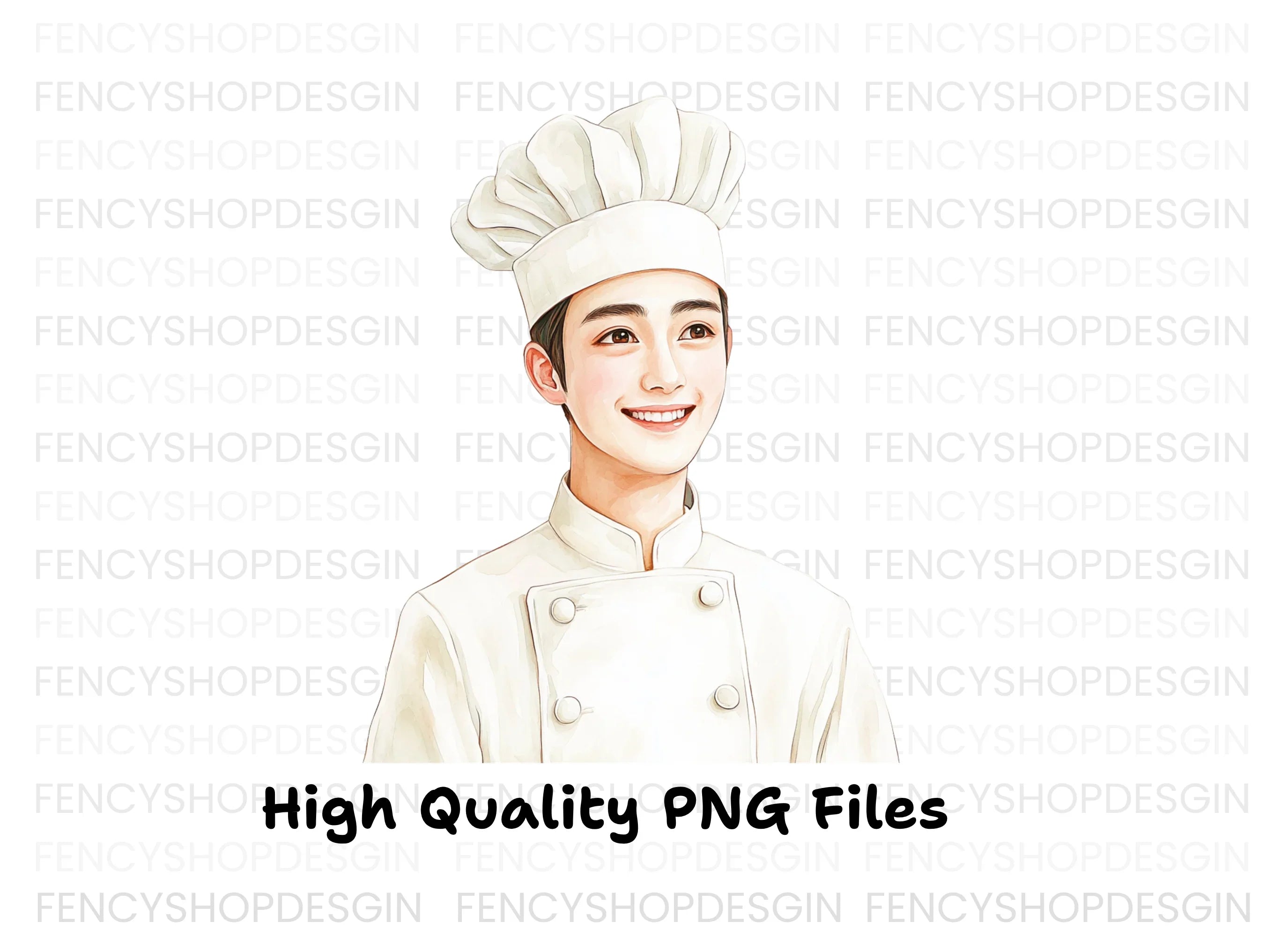 Diverse Chef Team Clipart Bundle