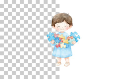 Autism Awareness Puzzle Boy Clipart Bundle - CraftNest - Digital Crafting and Art