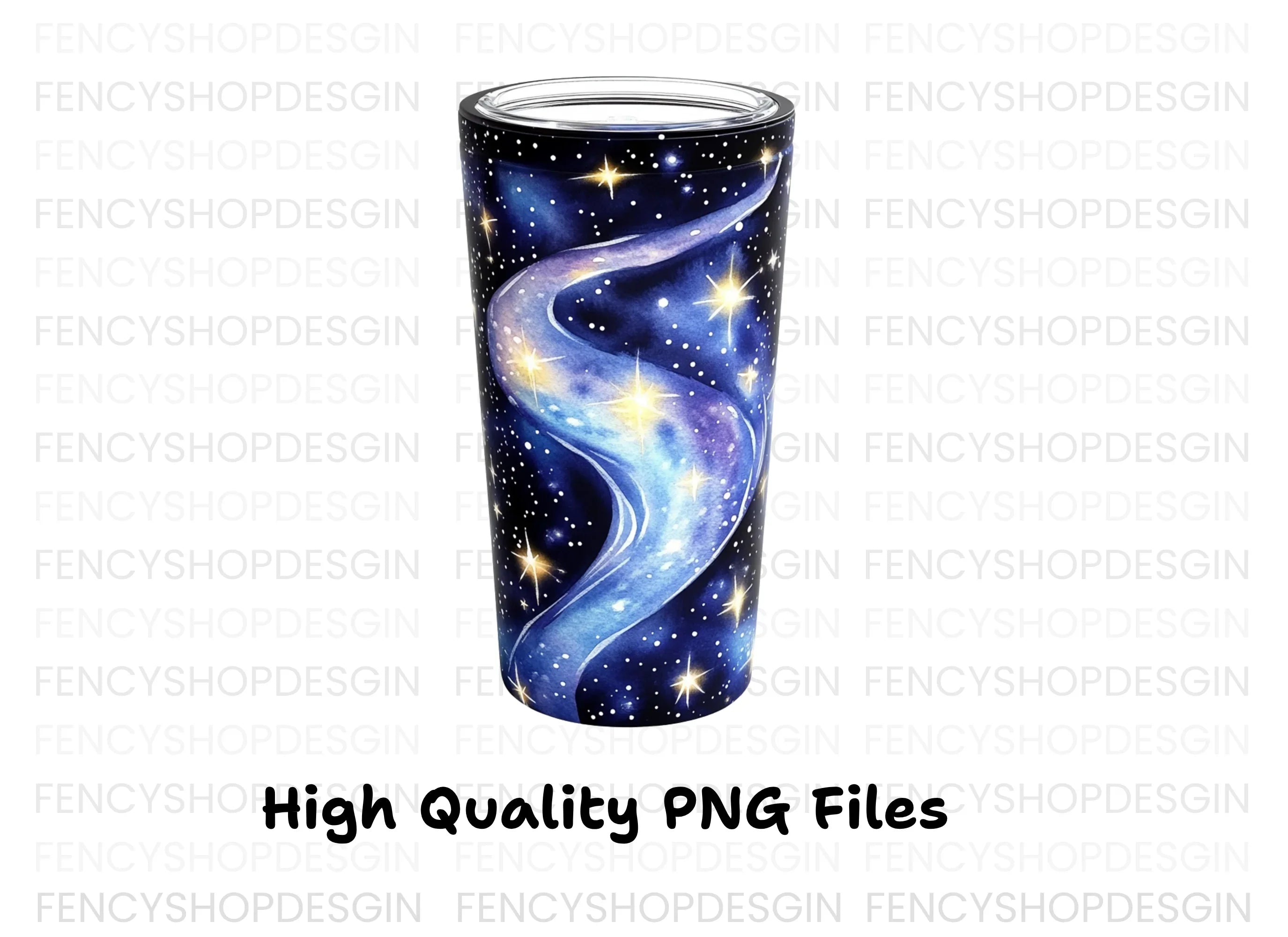 Cosmic Tumbler Clipart Bundle