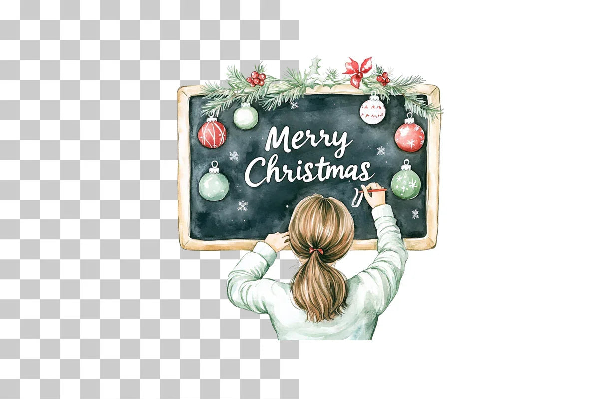Holiday Classroom Clipart Bundle - CraftNest - Digital Crafting and Art