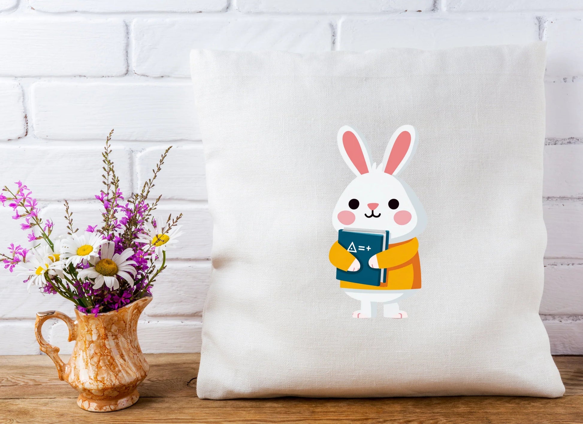 Cute Bunny Going to School Clipart Bundle - CraftNest - Digital Crafting and Art