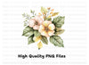 Elegant Floral Bouquet Clipart Bundle