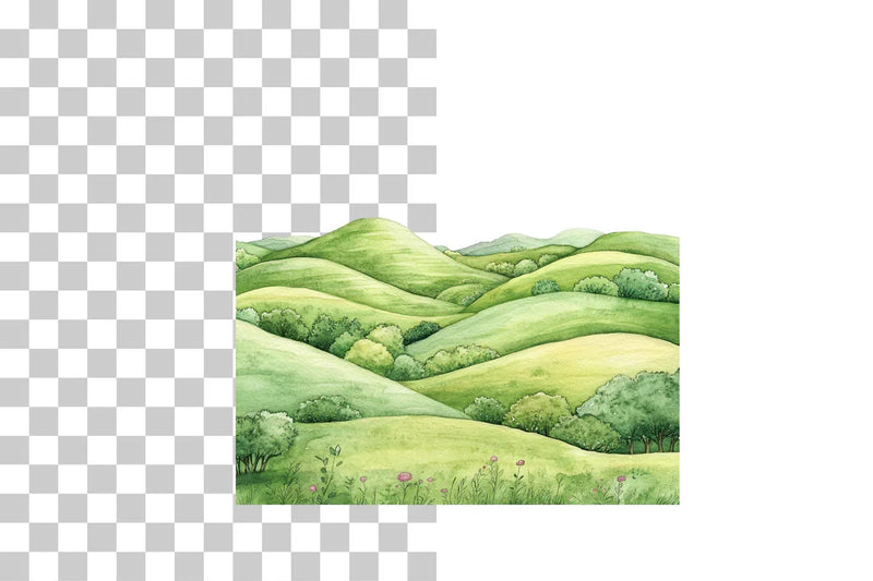 Enchanted Storybook Landscape Clipart Bundle - CraftNest - Digital Crafting and Art