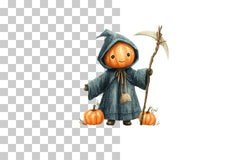 Halloween Death Clipart Bundle - CraftNest - Digital Crafting and Art