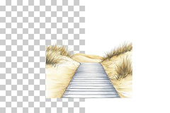 Beach Boardwalk Sand Dunes Clipart Bundle - CraftNest - Digital Crafting and Art