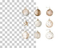 Neutral Christmas Clipart Bundle - CraftNest - Digital Crafting and Art