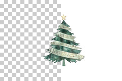 Musical Christmas Tree Concept Clipart Bundle - CraftNest - Digital Crafting and Art