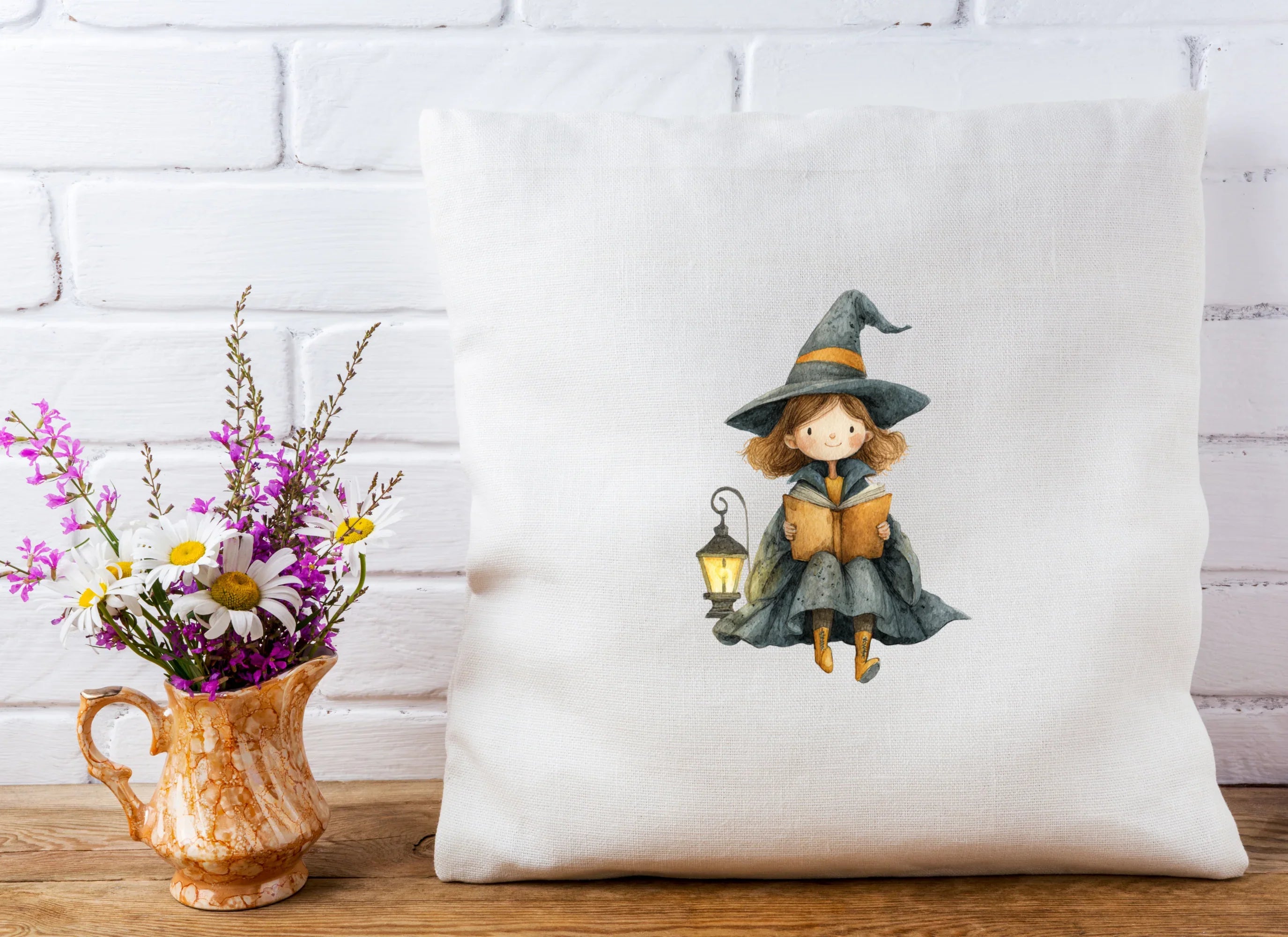 Witch Reading Book Clipart Bundle - CraftNest - Digital Crafting and Art