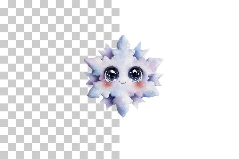 Cute Snowflake Clipart Bundle - CraftNest - Digital Crafting and Art