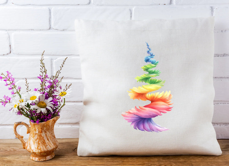 Spiral Rainbow Christmas Tree Clipart Bundle - CraftNest - Digital Crafting and Art