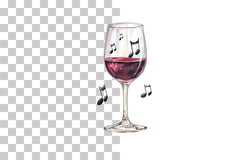 Wine Glass Music Notes Clipart Bundle - CraftNest - Digital Crafting and Art