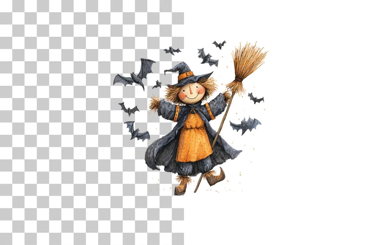 Spooky Witch Clipart Bundle - CraftNest - Digital Crafting and Art