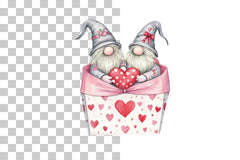 Valentine Couple Gnome Clipart Bundle - CraftNest - Digital Crafting and Art