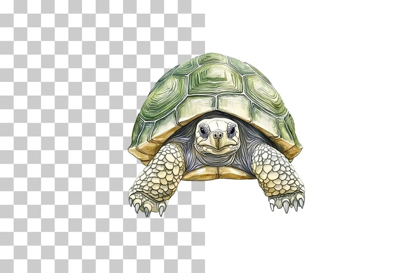 Tortoise Line Art Illustration Clipart Bundle - CraftNest - Digital Crafting and Art