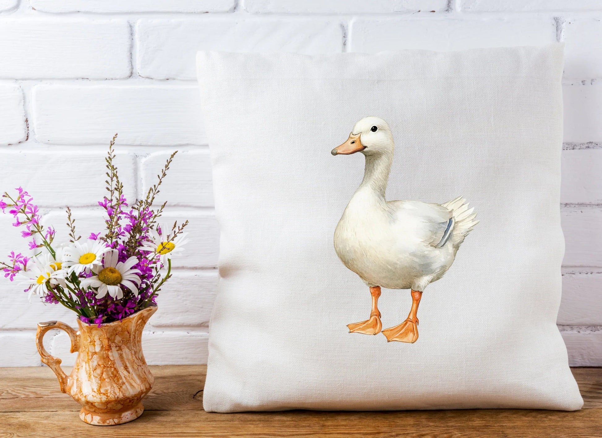 White Farm Duck Clipart Bundle - CraftNest - Digital Crafting and Art