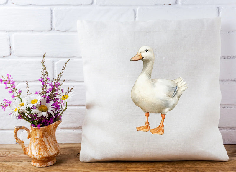 White Farm Duck Clipart Bundle - CraftNest - Digital Crafting and Art